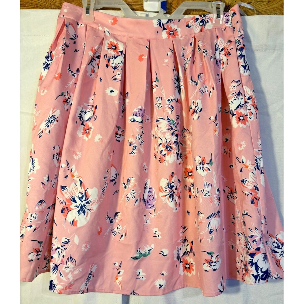 New Pink Fairy Floral Cottagecore Skirt Women's 2X 2XL Coquette Grace Karin Boho